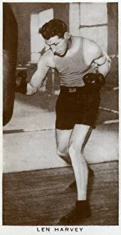 Boxing Gloves Gallery: Len Harvey, British boxer, 1938