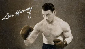 Harvey Prints: Len Harvey, light heavy weight boxing champion of Great Britain, 1935