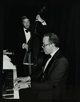 Tucker Prints: Len Skeat (bass) and Bobby Tucker (piano) playing at the Forum Theatre, Hatfield