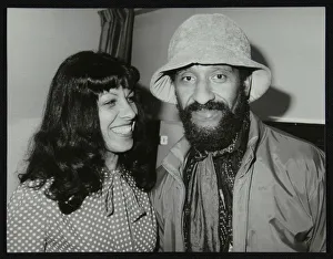 Antonis Gallery: Lena Antonis and saxophonist Sonny Rollins, Wembley Conference Centre, London, 1979
