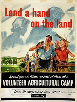 Anticipation Prints: Lend a hand on the land. Spend your holidays - or part of