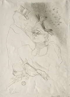 Lender and Baron, 1893. Creator: Henri de Toulouse-Lautrec (French, 1864-1901)