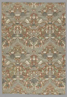 Length of Woven Silk, Netherlands, 1730s. Creator: Unknown