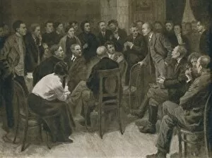 Revolution Collection: Lenin Debating with the Narodnik Vorontsov (1894), (1939)
