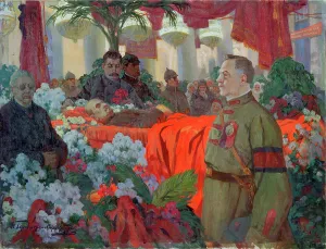 Ivan Prints: Lenin's Funeral Ceremony, 1924