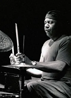 Lenny White, Ronnie Scotts, London, 2002. Artist: Brian O'Connor Lenny White, Ronnie Scotts, London, 2002. Artist: Brian O'Connor