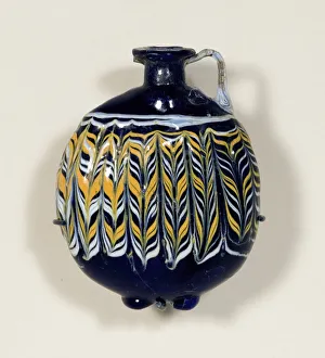 Lentoid Aryballos (Container for Oil), 4th-3rd century BCE. Creator: Unknown