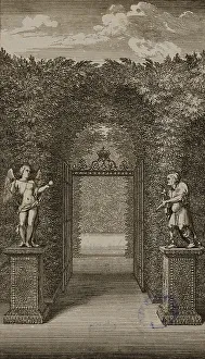 L'Entrée du Labyrinthe, 1679. Creator: Sebastien Le Clerc