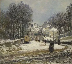 Country Landscape Prints: L'Entree de la Grande Rue a Argenteuil