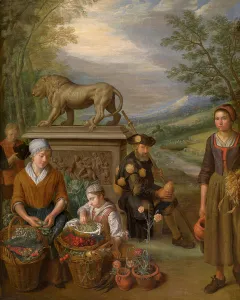 1720s Prints: Leo, 1727. Creator: Peeter Snyers