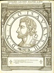 1559 Prints: Leo Isaurus (685 - 741 AD), 1559