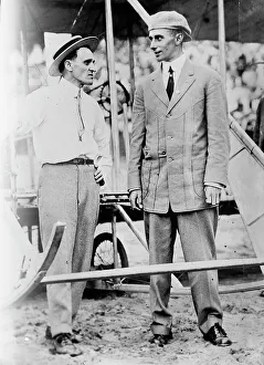 Ballooning Prints: Leo Stevens & Harry Atwood, between c1910 and c1915. Creator: Bain News Service