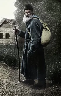 Colourised Prints: Leo Tolstoy (1828-1910), Russian author and philosopher, 1926