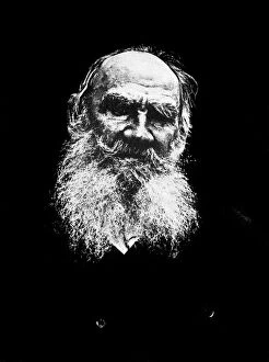 Leo Tolstoy Gallery: Leo Tolstoy, Russian novelist, c1900 (1956)