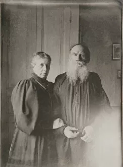 Leo Tolstoy Gallery: Leo Tolstoy and Sophia Andreevna