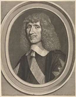 Phillippe De Champaigne Prints: Leon-Bouthillier, Comte de Chavigny, ca. 1651. Creator: Robert Nanteuil