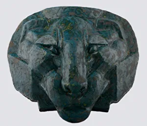Majolica Prints: Leon Mask