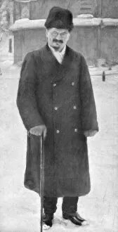 Negotiating Gallery: Leon Trotsky at Brest-Litovsk, 7th January 1918, (1929)