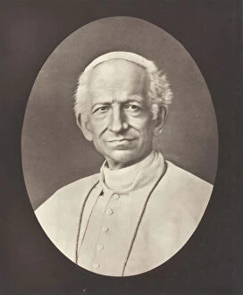 Pope Gallery: Leon XIII, 1875 / 79. Creator: Goupil and Co