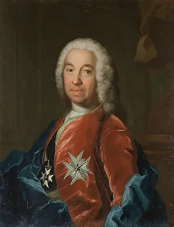 Scheffel Johan Henrik Prints: Leonard Klinckowström, 1685-1759, 1755. Creator: Johan Henrik Scheffel