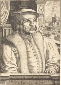 Lautensack Hanns Prints: Leonard von Eckh, 1553. Creator: Hans Sebald Lautensack