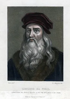 Engineer Prints: Leonardo da Vinci, (1452-1519). Artist: H C Maguire