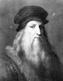 Leonardo da Vinci, Italian artist, engineer, scientist and inventor, 1864