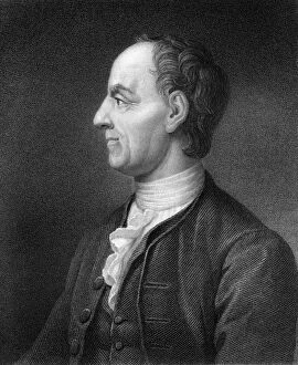 Leonhard Euler, 18th century Swiss mathematician and physicist, (1836).Artist: B Holl