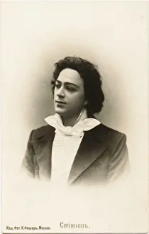 Leonid Sobinov as Lensky in opera Eugene Onegin by Pyotr Tchaikovsky, 1900s