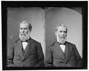 Lieutenant Governor Prints: Leonidas Sexton of Indiana, 1865-1880. Creator: Unknown