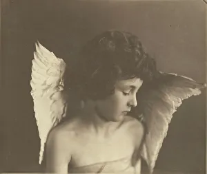 Leopold Hamilton Myers as The Compassionate Cherub, about 1888-1891. Creator: Eveleen WH Myers