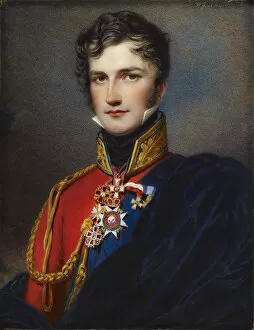 Newton Gallery: Leopold I, King of the Belgians (1790-1865). Artist: Newton, William John (1785-1869)