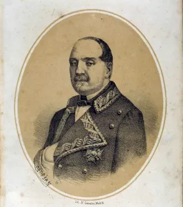 Leopoldo O Donnell (1809-1867) Spanish politician and military
