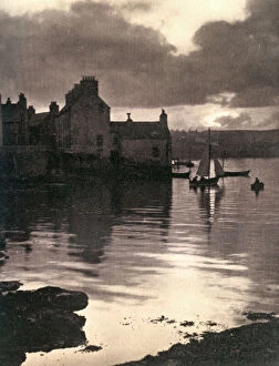 Images Dated 19th June 2008: Lerwick Harbour, Shetland, Scotland, 1924-1926.Artist: JD Rattar