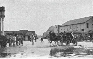 Libya Prints: Les abords de Tripoli par un gros temps; Le Nord-Est Africain, 1914. Creator: Unknown