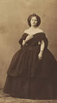 Countess De Castiglione Collection: Les beau decollete, 1860s. Creator: Pierre-Louis Pierson