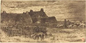 Les Bergeries, Soleil Couchant (Pastoral Scene, Setting Sun) Les Bergeries, Soleil Couchant (Pastoral Scene, Setting Sun)