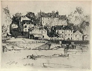 Les Carriers, 1915. Artist: CK Gleeson