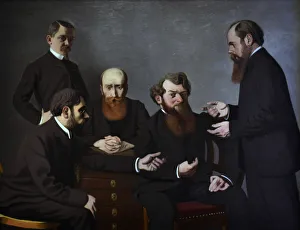 Schwitzerland Collection: Les cinq peintres (Five painters): Felix Vallotton, Pierre Bonnard