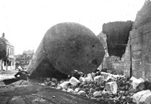 Shelling Prints: Les Combats Devant Soissons; Les ruines de la distillerie de Vauxrot