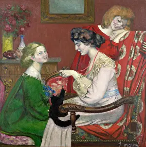 Les Coquettes, 1903. Creator: Marval, Jacqueline (1866-1932)