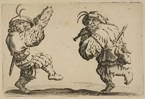 Callote Gallery: Les Danseurs a la Flute et au Tambourin (Two Dancers Playing the Flute and the Tambouri