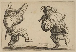 Goblin Prints: Les Danseurs a la Flute et au Tambourin (Two Dancers Playing the Flute and the Tambouri