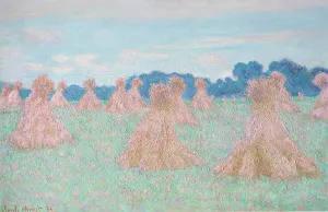 Meadow Prints: Les demoiselles de Giverny, 1894. Creator: Monet, Claude (1840-1926)