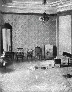 Nicholas Tsarevich Prints: Les derniers jours des Romanof; Chambre des grandes-duchesses, 1917. Creator: Unknown