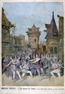 Revue Prints: Les Dessous de l Annee, revue at the Nouveau Theatre, 1896. Artist: Henri Meyer