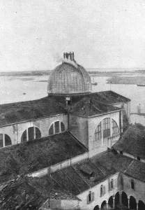 Cupola Prints: Les destructions de monuments a Venise; Coupole de l'eglise San-Pietro di Castello