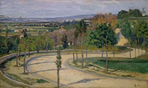 Armand Prints: Les Environs de Paris, 1875. Creator: Armand Guillaumin