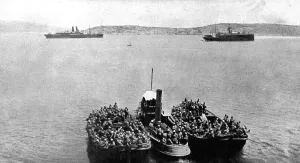Tugboat Prints: Les Evenements de Grece; Le 12 juin 1917