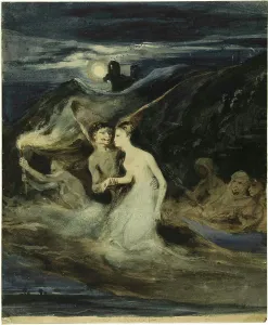Les Fantômes, 1829. Creator: Boulanger, Louis Candide (1806-1867)